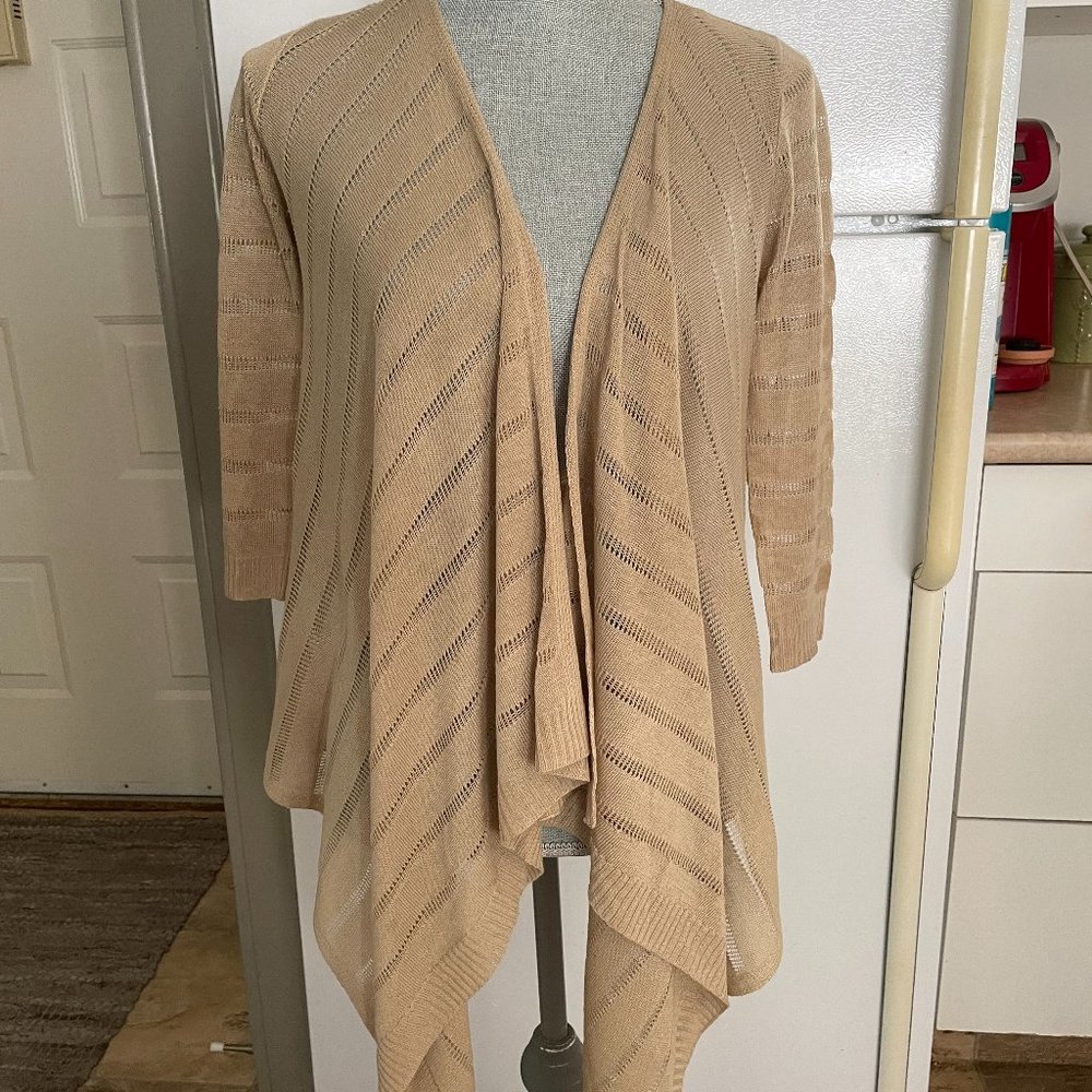 Jana 3/4 Sleeve Long Sweater Size Small